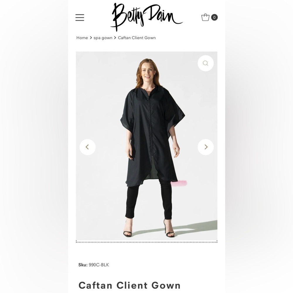 Betty Dain Caftan Client Gown